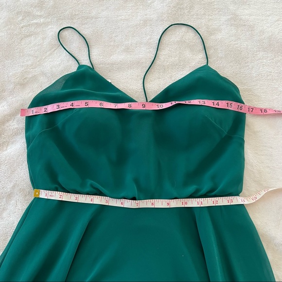 BHLDN Jenny Yoo Inesse Maxi Dress in Forrest - Picture 9 of 9